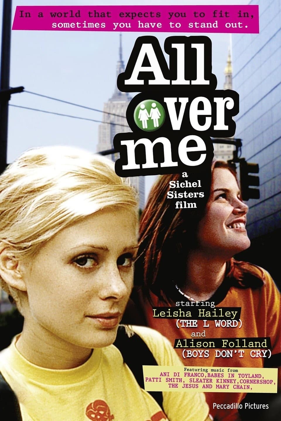 Постер All Over Me
